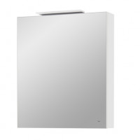Зеркальный шкаф 600х700 Roca Oleta 60 левый белый матовый A857645501