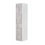 Шкаф - колонна 320х1390 Roca Ronda белый матовый /бетон правый ZRU9303006