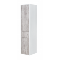 Шкаф - колонна 320х1390 Roca Ronda белый матовый /бетон правый ZRU9303006