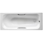 ванна чугунная 160x70 MELANIE с отв. под ручки, Jacob Delafon E2935-00