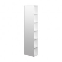 Шкаф-колонна Сканди с зеркалом 400х1600 Белый Aquaton 1A253403SD010