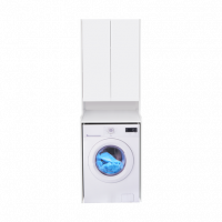 Шкаф для стиральной машины Лондри 652х1960мм AQUATON белый 1A260503LH010