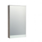 Зеркальный шкаф Эмма 460х820, Aquaton белый, дуб наварра 1A221802EAD80