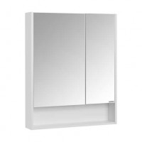Зеркальный шкаф Сканди 70 Белый 700х850 Aquaton 1A252202SD010