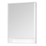 Капри 60 Зеркальный шкаф 600х850, Aquaton белый глянец 1A230302KP010