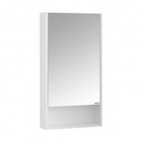 Зеркальный шкаф Сканди 45 Белый 450х850 Aquaton 1A252002SD010