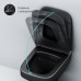 Inspire V2.0 подвесной унитаз FlashClean с сиденьем чёрный матовый AM.PM C50A1700MBSC