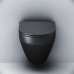 Spirit V2.0 подвесной унитаз FlashClean с сиденьем чёрный матовый AM.PM C701700MBSC
