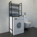 COMFORTY Стеллаж для стиральной машины 650х1600 бетон светлый