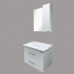 COMFORTY Зеркало-шкаф "Неаполь-80" 750х800 белый глянец 00004147561CF