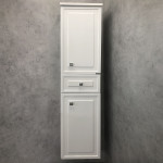 COMFORTY Шкаф-колонна "Феррара-40" 410х1620 белый глянец 00004148010CF