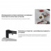 CST_Х50S DEANTE Комплект инсталляции для унитаза с клавишей SLIM чёрный мат