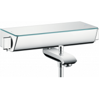 Hansgrohe 13141400 Ecostat Select термостатический смеситель для ванны, белый/хром